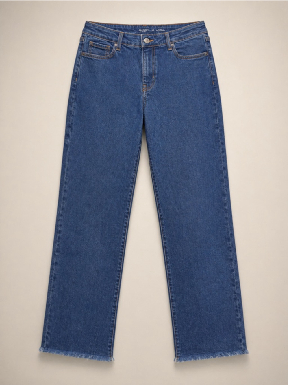 Women's Old Navy Blue Low Rise O.G. Loose Straight Leg Jeans Size 12 Tall
221